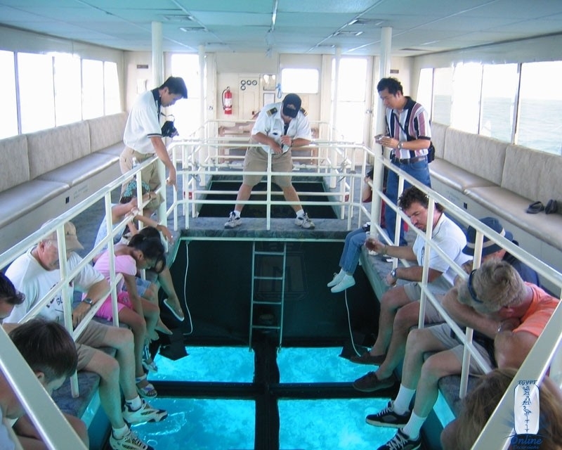 bateau à fond de verre sharm el-sheikh