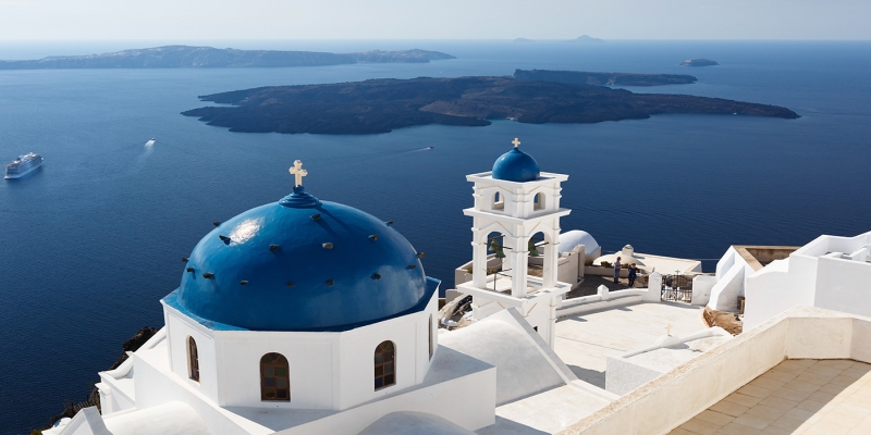 Travel to Athens and Santorini