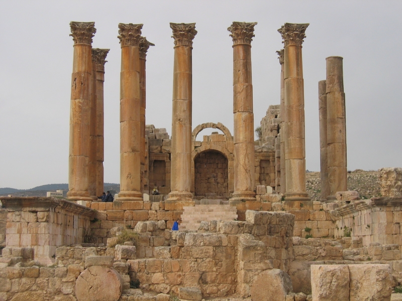 Tempio di Artemide a Jerash
