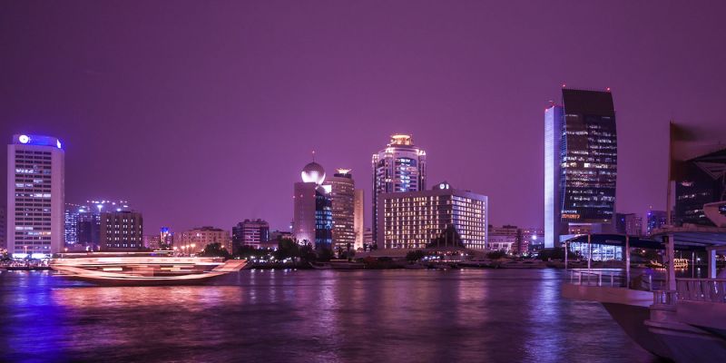 An image of Dubai at Night
