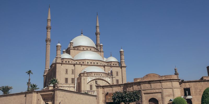 La mezquita de alabastro de Muhammad Ali en El Cairo La mezquita de alabastro de Muhammad Ali en El Cairo