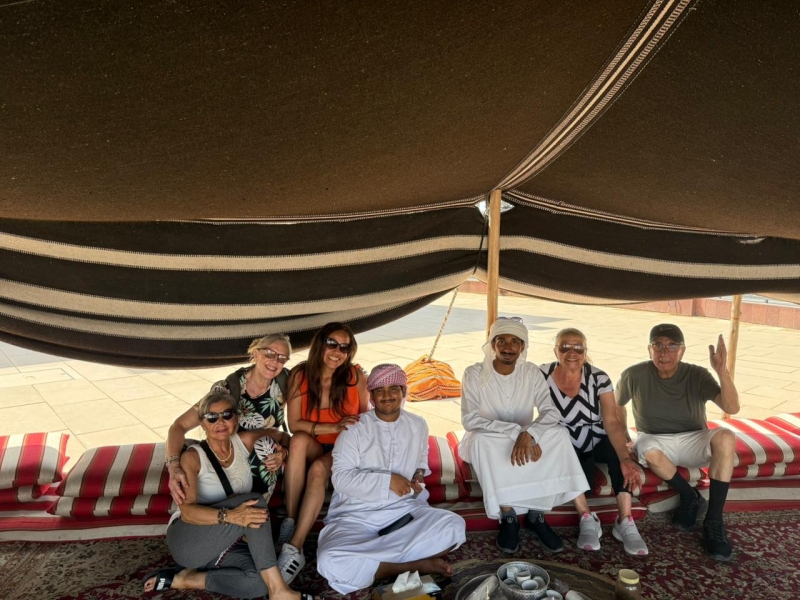 Our Clients welcomed by Locals