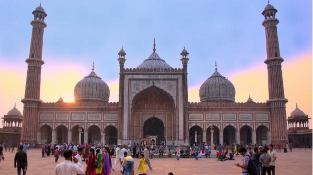 Jama Masjid en Nueva Delhi Jama Masjid en Nueva Delhi