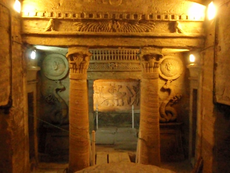 The Catacombs of Kom el-Shuqafa | Roman Catacombs of Alexandria