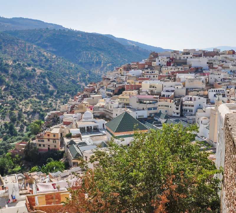 Cidade de Moulay Idriss Cidade de Moulay Idriss