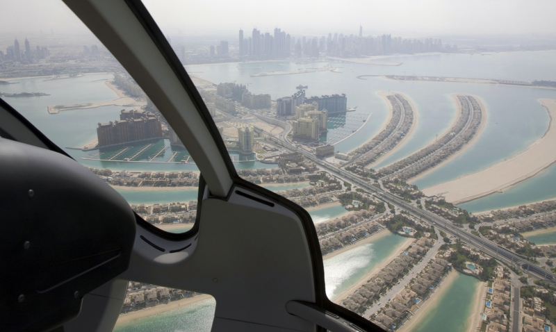 Helicóptero em Dubai Helicóptero em Dubai