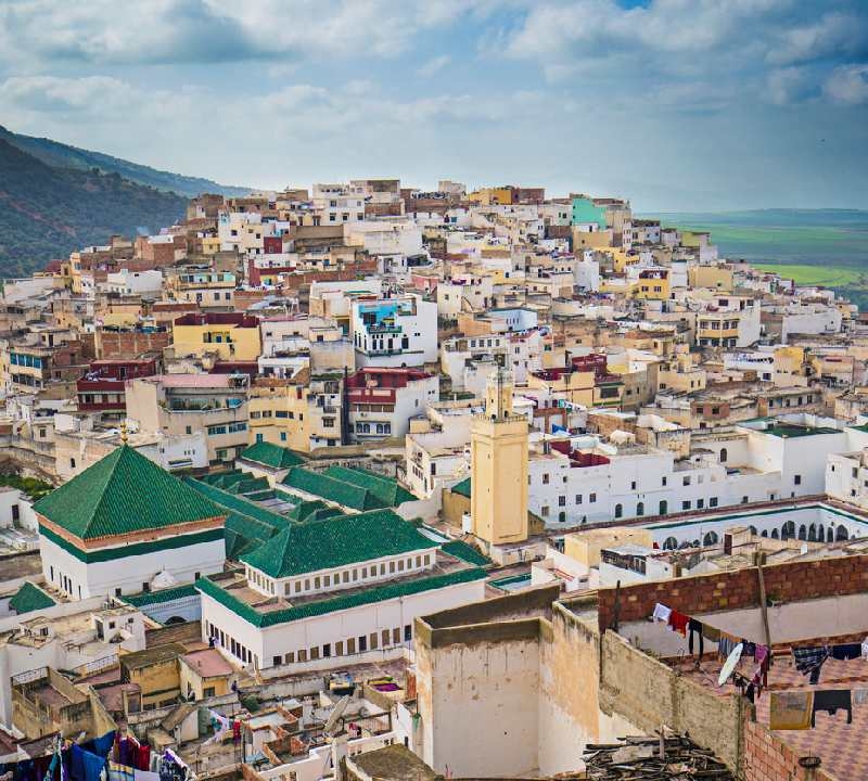 Cidade de Moulay Idriss Cidade de Moulay Idriss