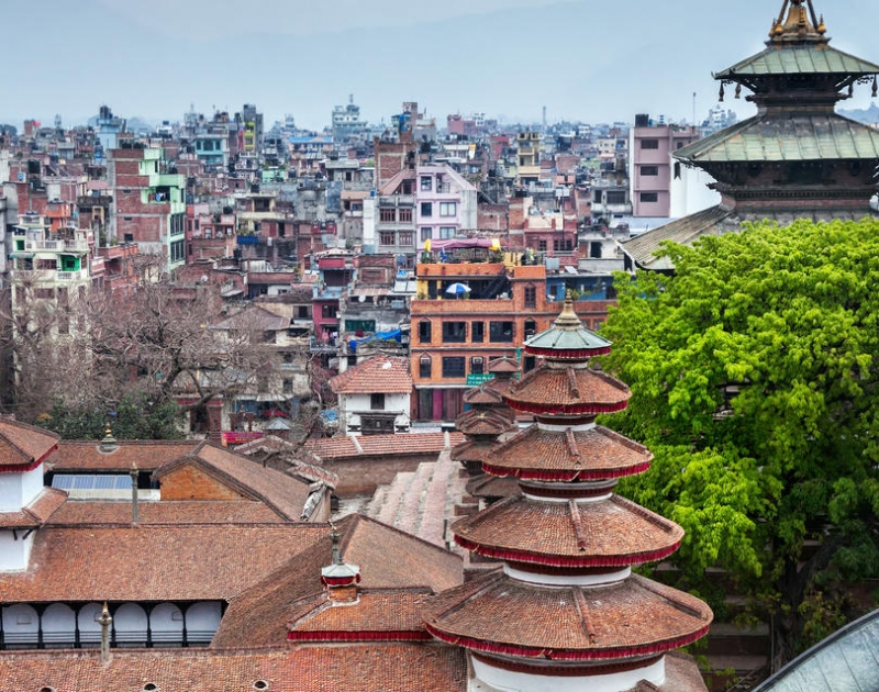 India and Nepal, Kathmandu