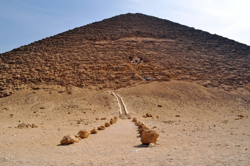 The Red Pyramid at Dahshur | Egypt Pyramids