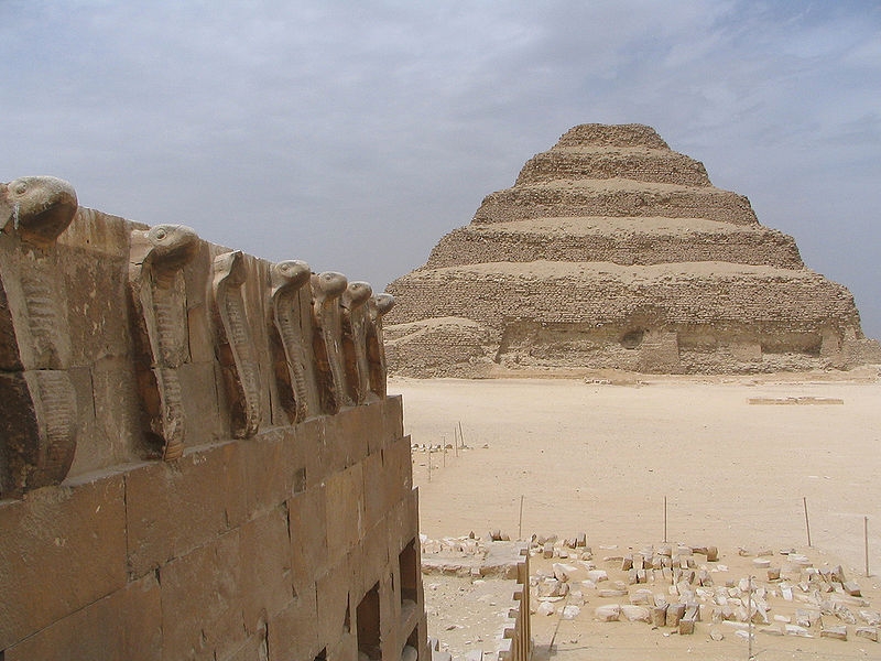 King Djoser Step Pyramid | Who built the first pyramid in Egypt