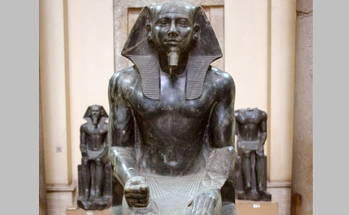 Seated Statue Of Khafre