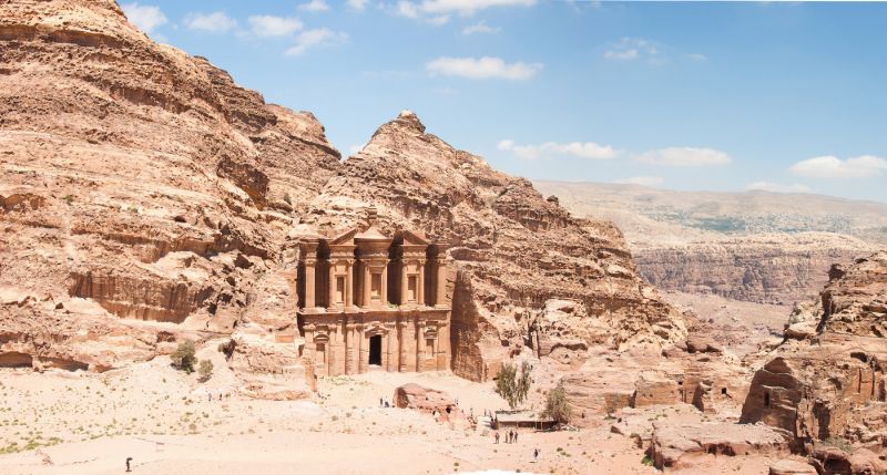 archaeological site in jordan