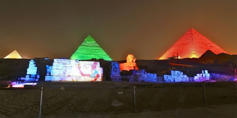 Sound and Light Show at the Pyramids Sound and Light Show at the Pyramids