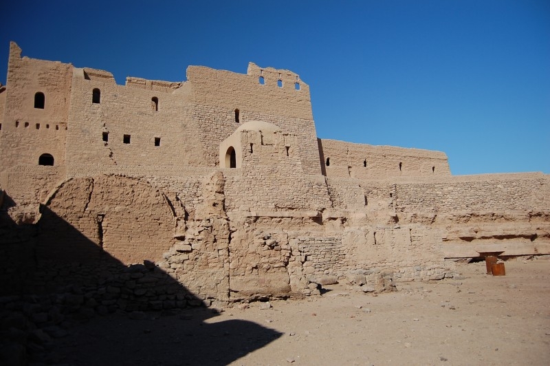 Monastère Saint Siméon depuis Assouan Monastère Saint Siméon depuis Assouan