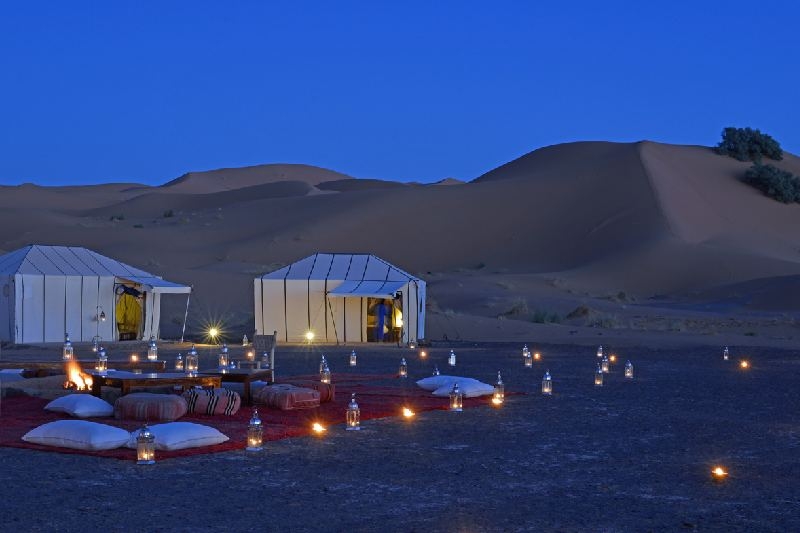 El desierto del Sahara en Marruecos
