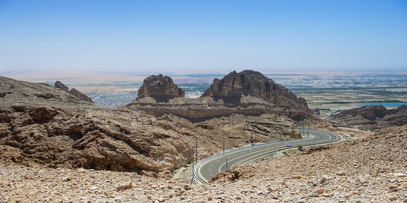 Montañas Hafeet en Al Ain Montañas Hafeet en Al Ain