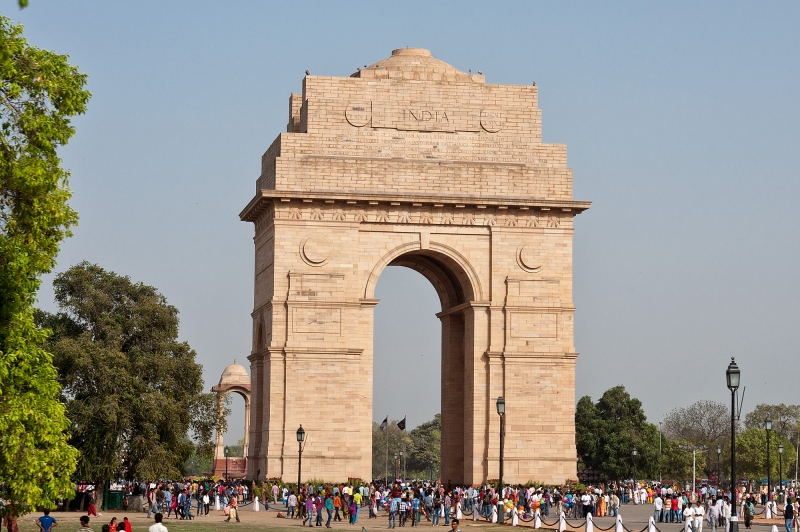 La puerta de India, Nueva Delhi La puerta de India, Nueva Delhi