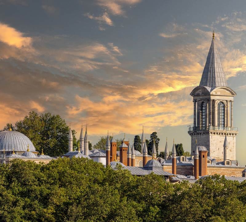 Palácio de Topkapi em Sultanahmet, cidade de Istambul, Turquia Palácio de Topkapi em Sultanahmet, cidade de Istambul, Turquia