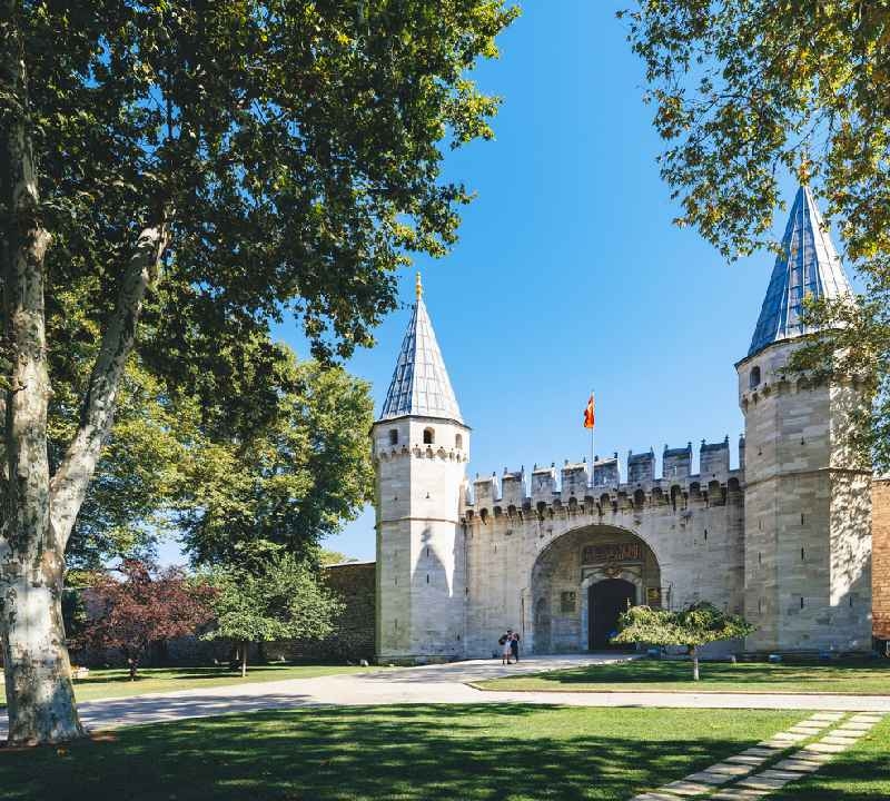 Palácio de Topkapi, Castelo, Istambul, Província de Istambul, Turquia - Oriente Médio Palácio de Topkapi, Castelo, Istambul, Província de Istambul, Turquia - Oriente Médio