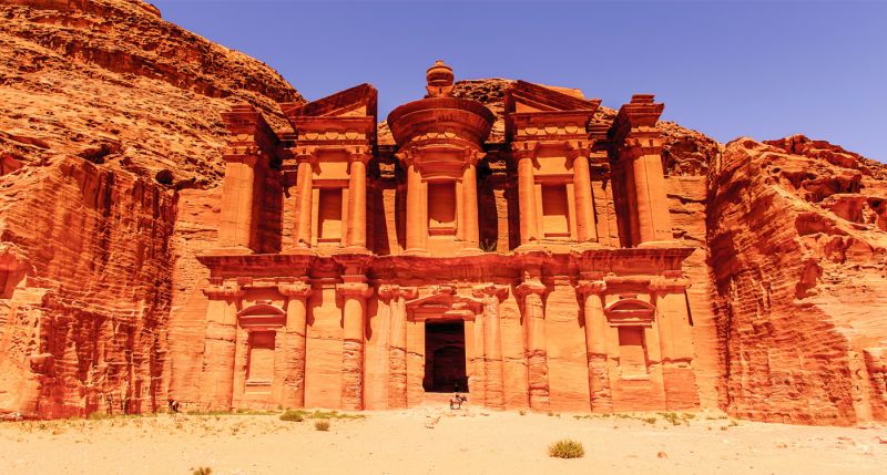 archaeological site in jordan