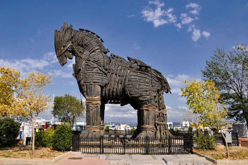 places to visit in troy turkey