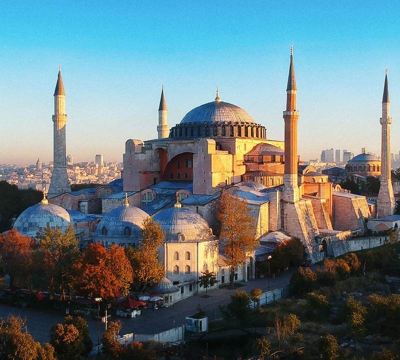 Foto de stock da Igreja de Hagia Sophia, Istambul, Turquia Foto de stock da Igreja de Hagia Sophia, Istambul, Turquia