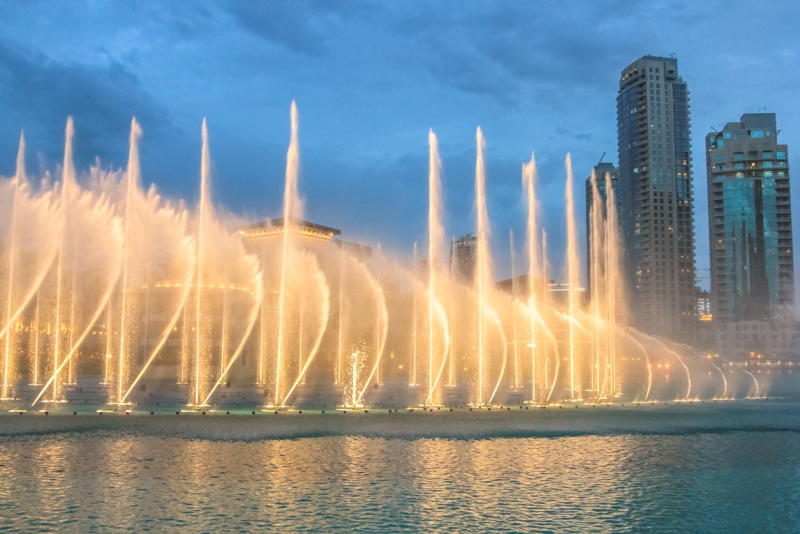 The Dubai Fountain The Dubai Fountain