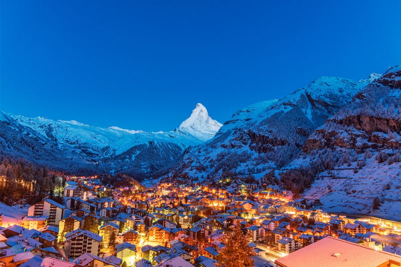 17 beautiful places for snow holidays around the world