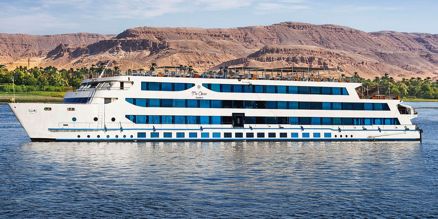 Luxury Oberoi Zahra Nile Cruise and Cairo