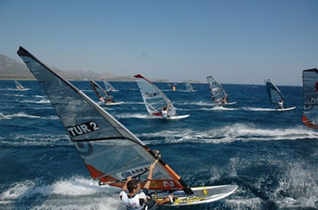 Windsurfing in Turkey 