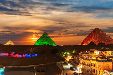 Espectáculo de Luz y Sonido en las Pirámides