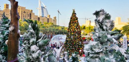 Albero Di Natale 852 Bambini.Tradizioni Del Natale A Dubai Informazioni Su Dubai
