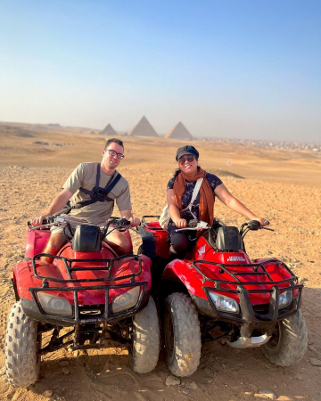 Desert Safari by Quad Bike at Giza Pyramids