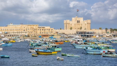 Qaitbay Citadel in Alexandria