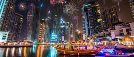 New Year Celebration in Dubai 
