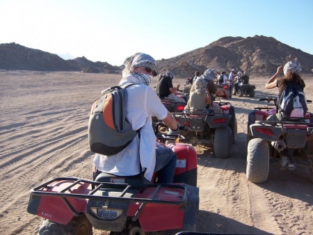 Sunset Desert Safari Trip By ATV Quad