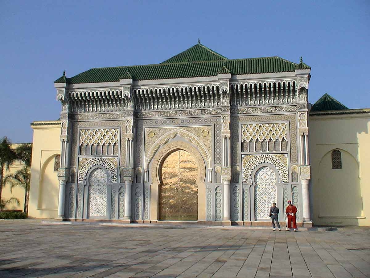 O Palácio Real em Casablanca