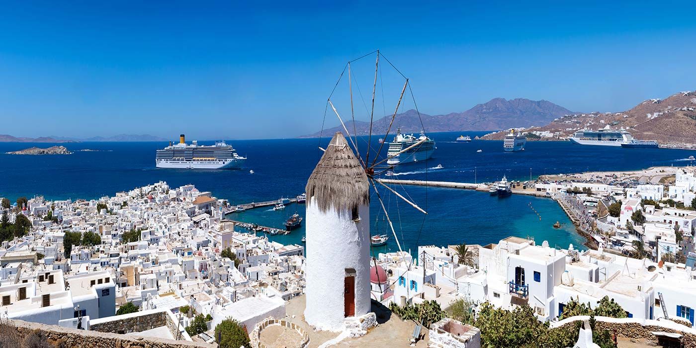 Mykonos en Grecia