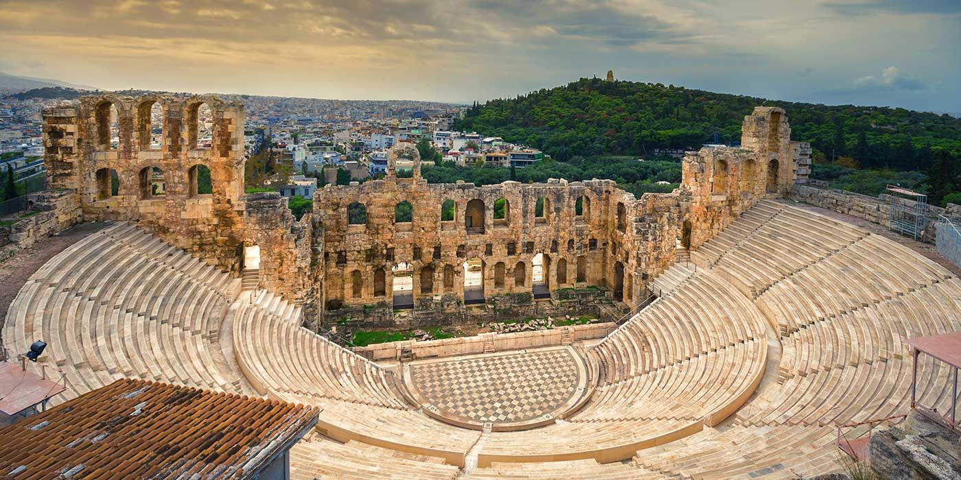 A Acrópole de Atenas