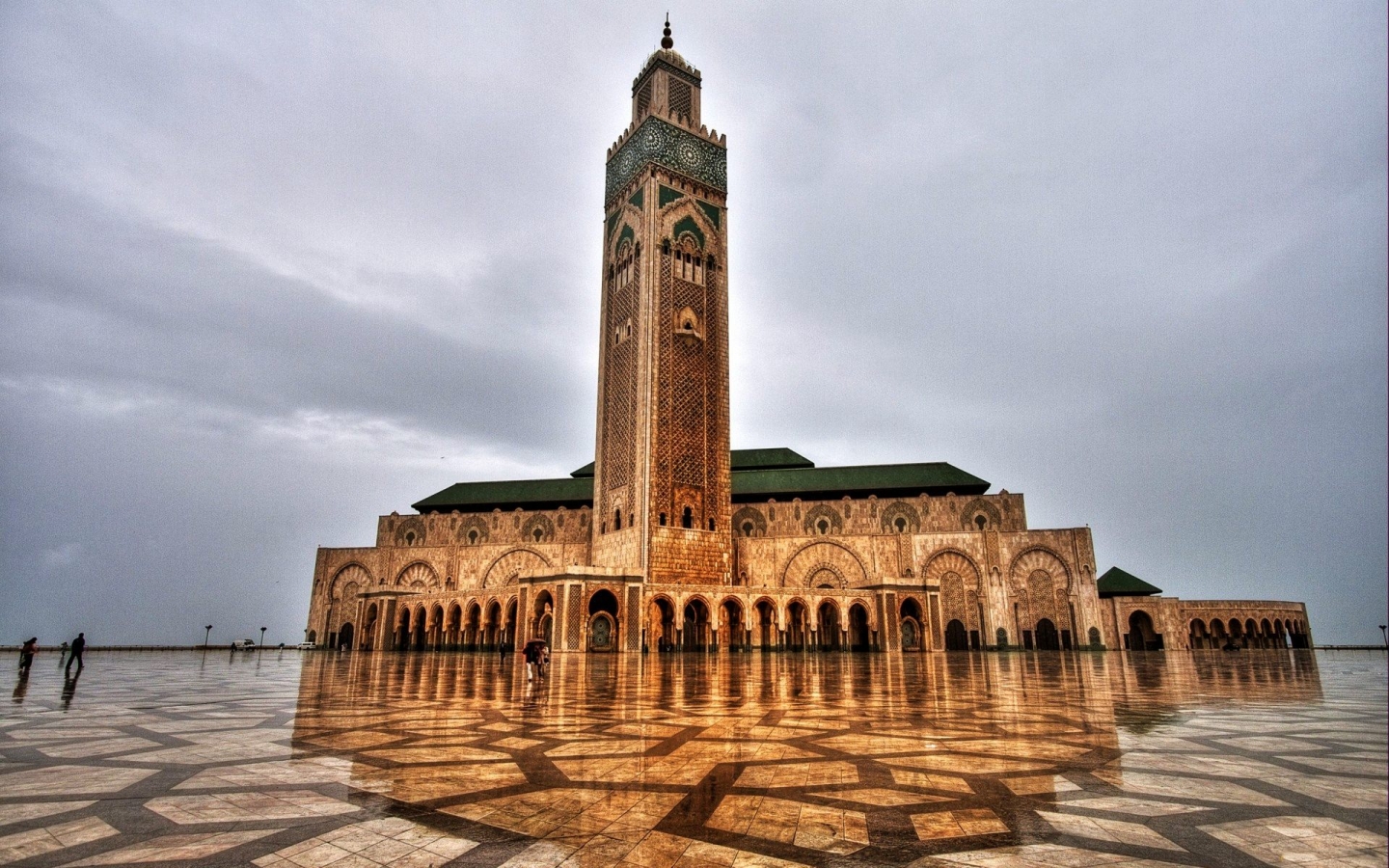 A grande Mesquita Hassan II