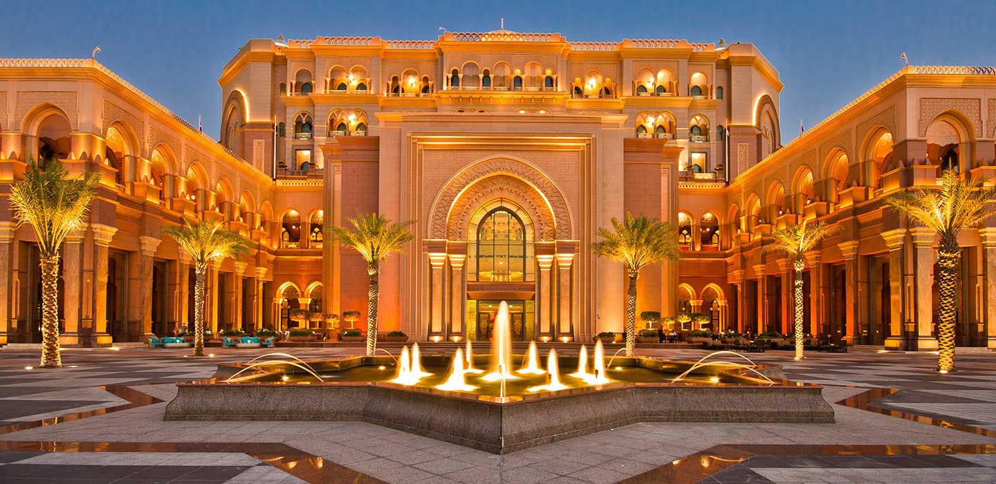 Palácio dos Emirados em Abu Dhabi
