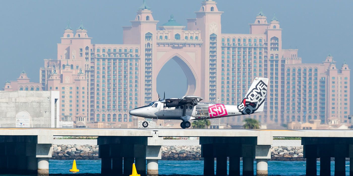 O Skydive de Dubai