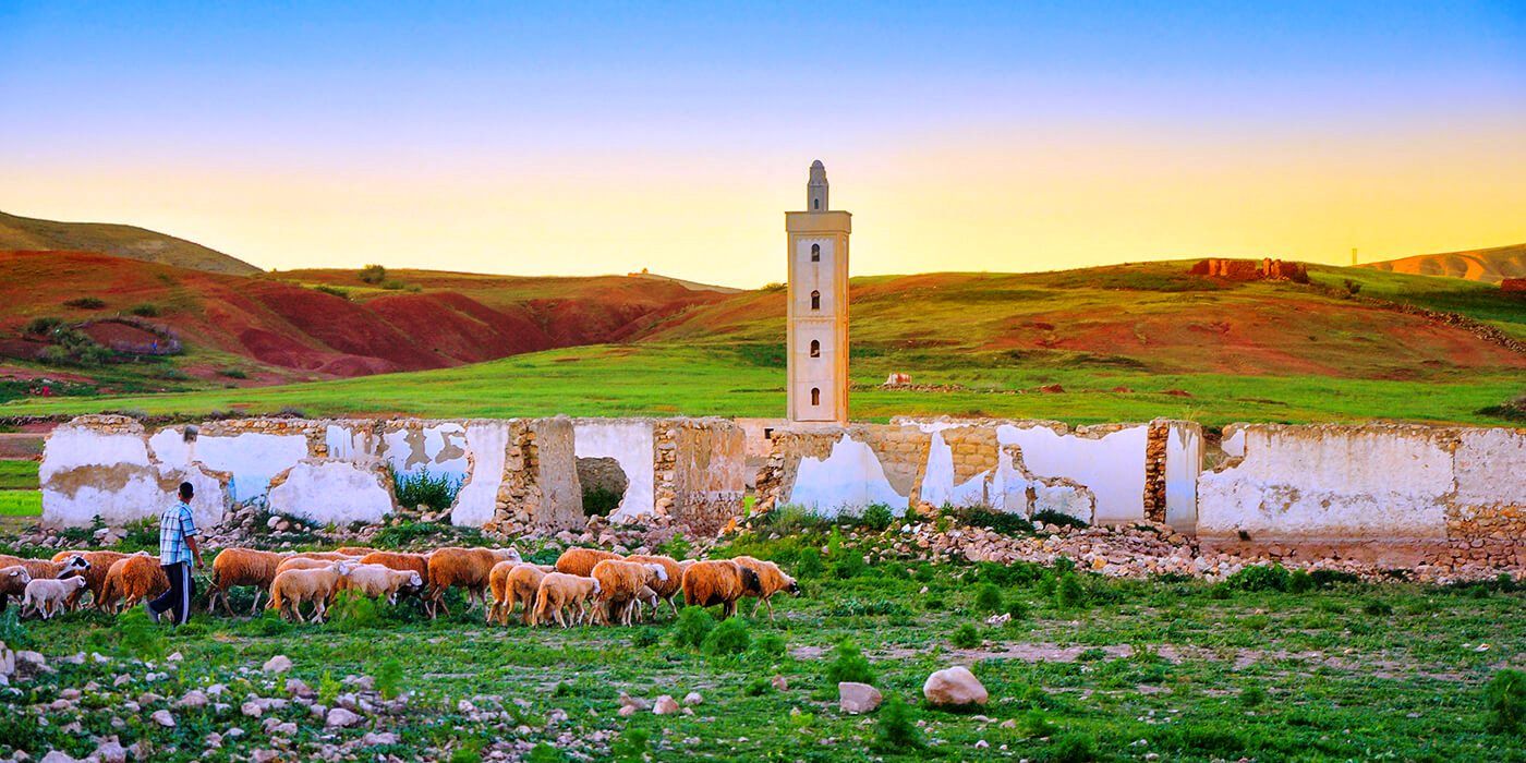 La Ciudad de Azrou Marruecos
