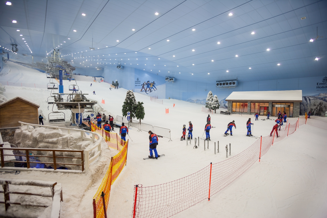 Esqui no Ski Dubai