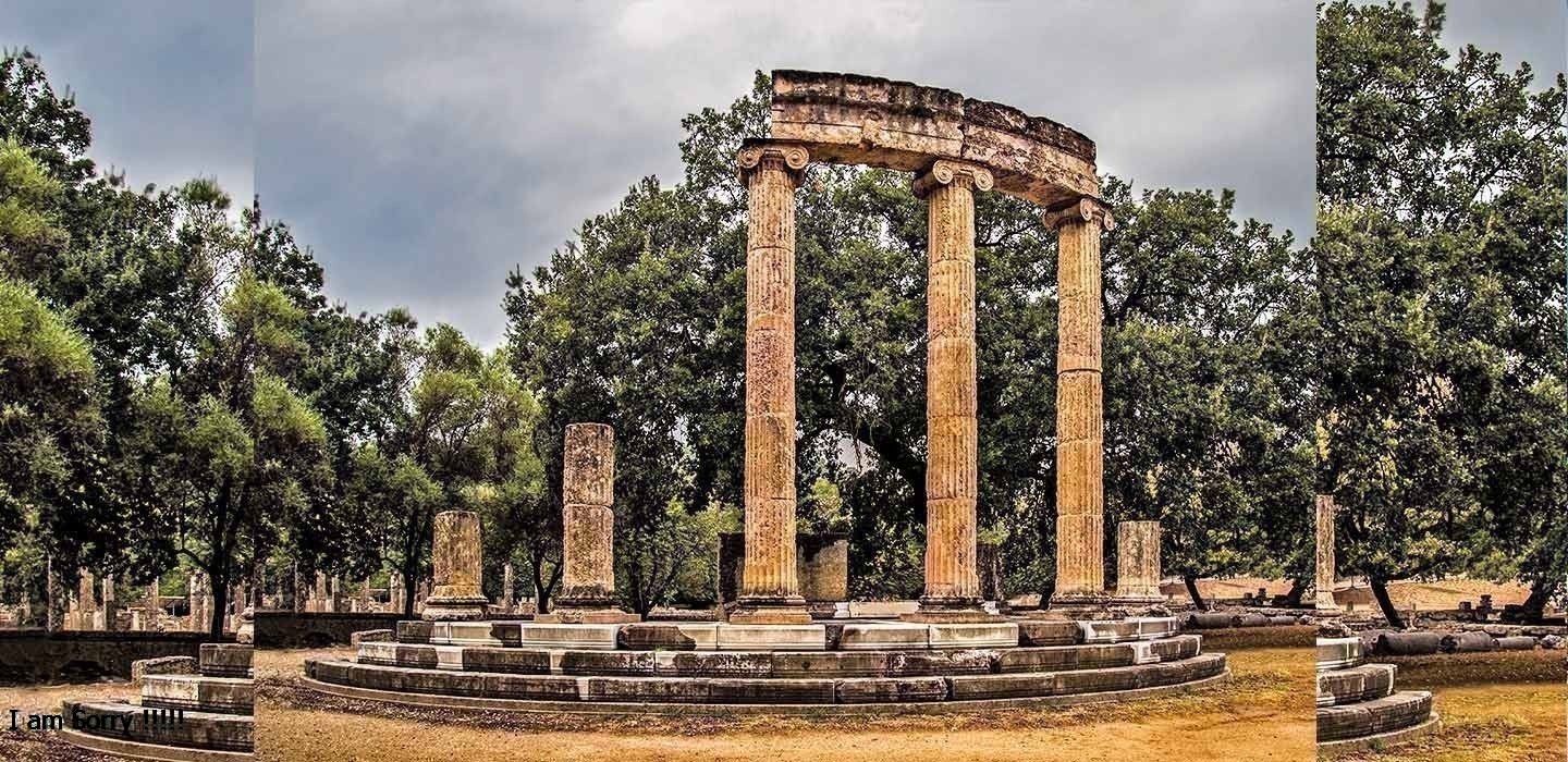 Ciudad de Olimpia en Grecía