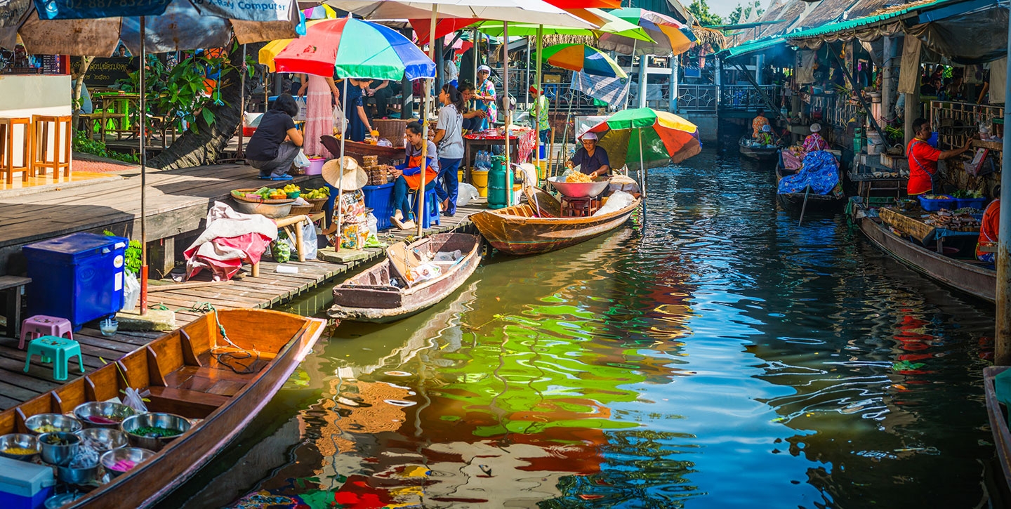 Mercado Flotante de Bangkok: La vida sobre el río