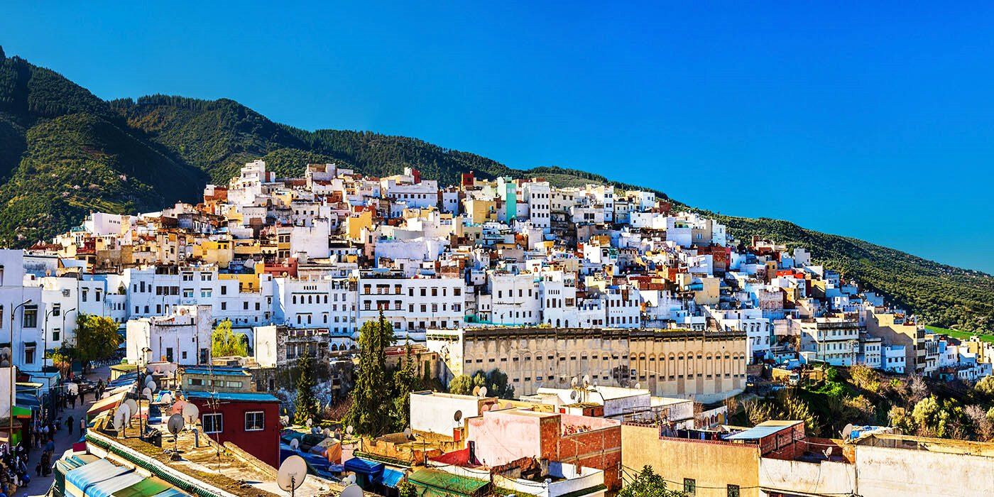 A cidade de Moulay Idriss